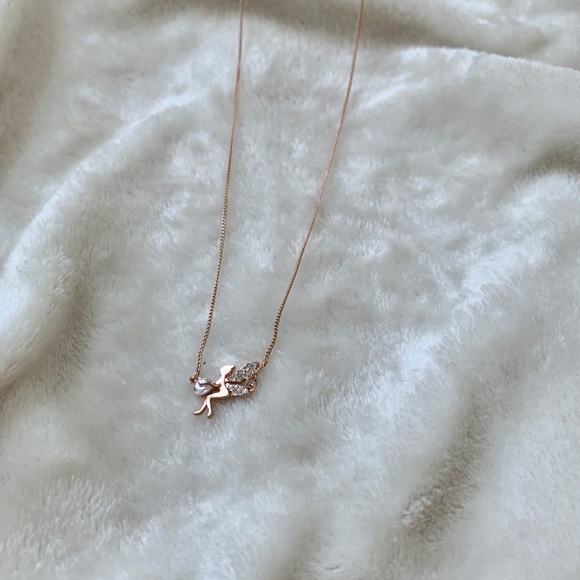 Golden Tinker Bell Necklace - Picture 2 of 4